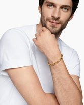 Streamline® Double Link Bracelet in 18K Yellow Gold, 8mm